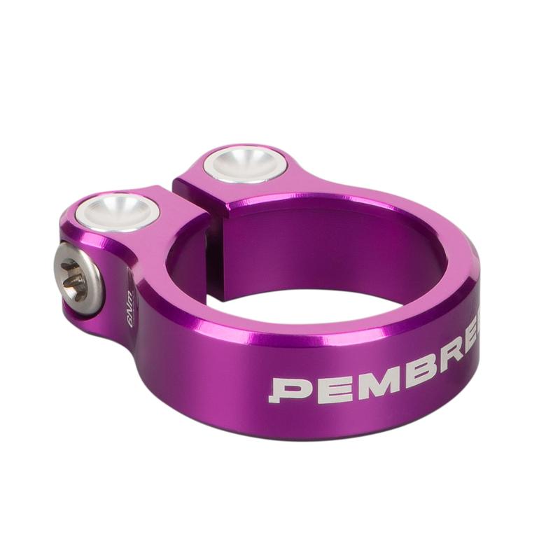 PEMBREE DBN Seat Post Clamp, 34.9mm, Purple