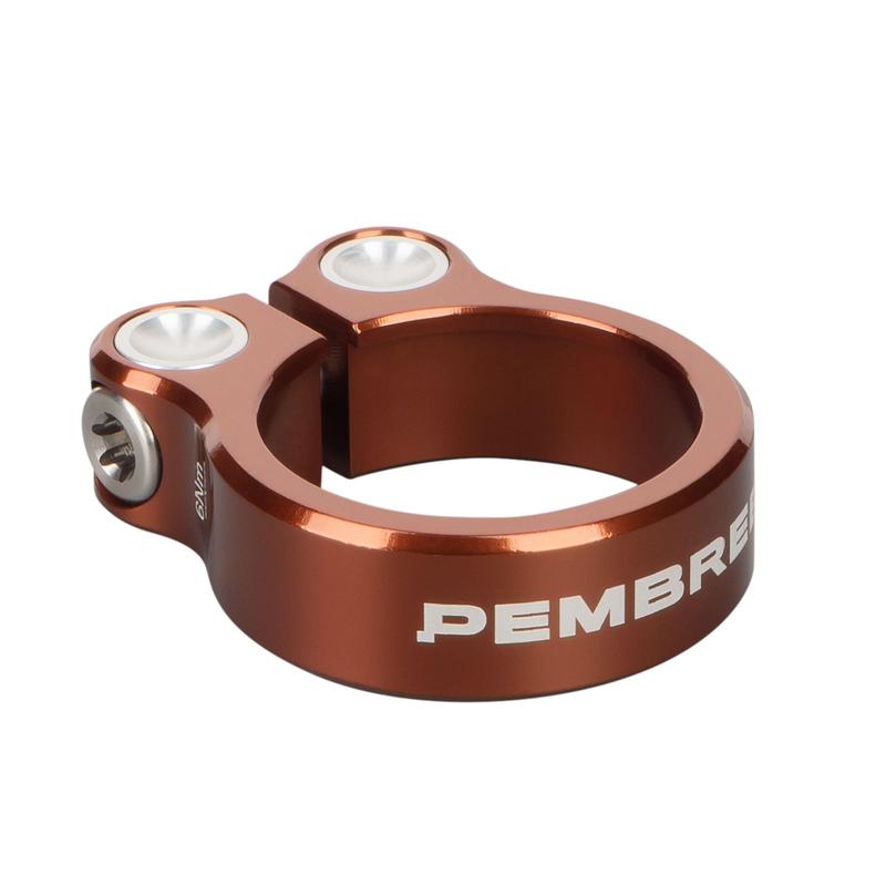 PEMBREE DBN Seat Post Clamp, 35.6mm, Bronze