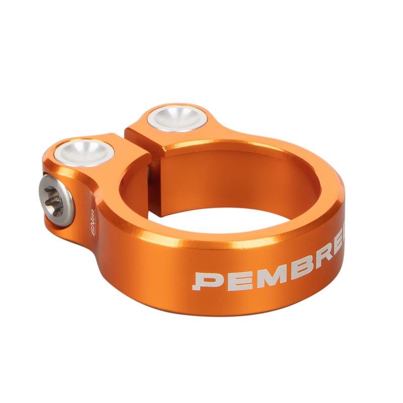 PEMBREE DBN Seat Post Clamp, 38.5mm, Orange