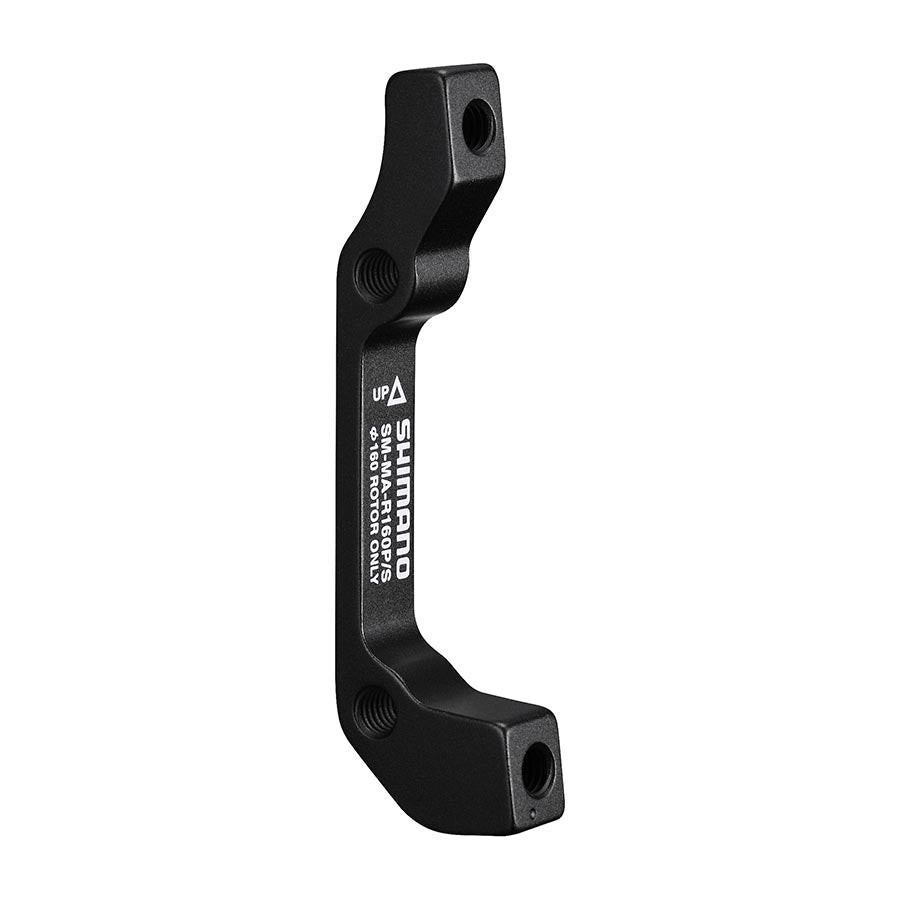 Shimano, SM-MA-R160P/S, Disc brake adapter for Post Mount caliper, Rear, ISO frame, 160mm rotor
