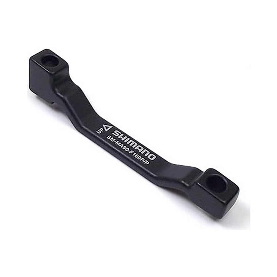 MOUNT ADAPTER FOR DISC BRAKE CALIPER, SM-MA90-F180P/P, Post Mount to Post Mount, 140mm to 160mm, or 160mm to 180mm