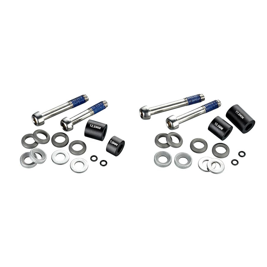 Avid, Post Spacer Set, 20 S (Front 180/Rear 160), Includes Stainless Caliper Mounting Bolts (CPS & Standard)