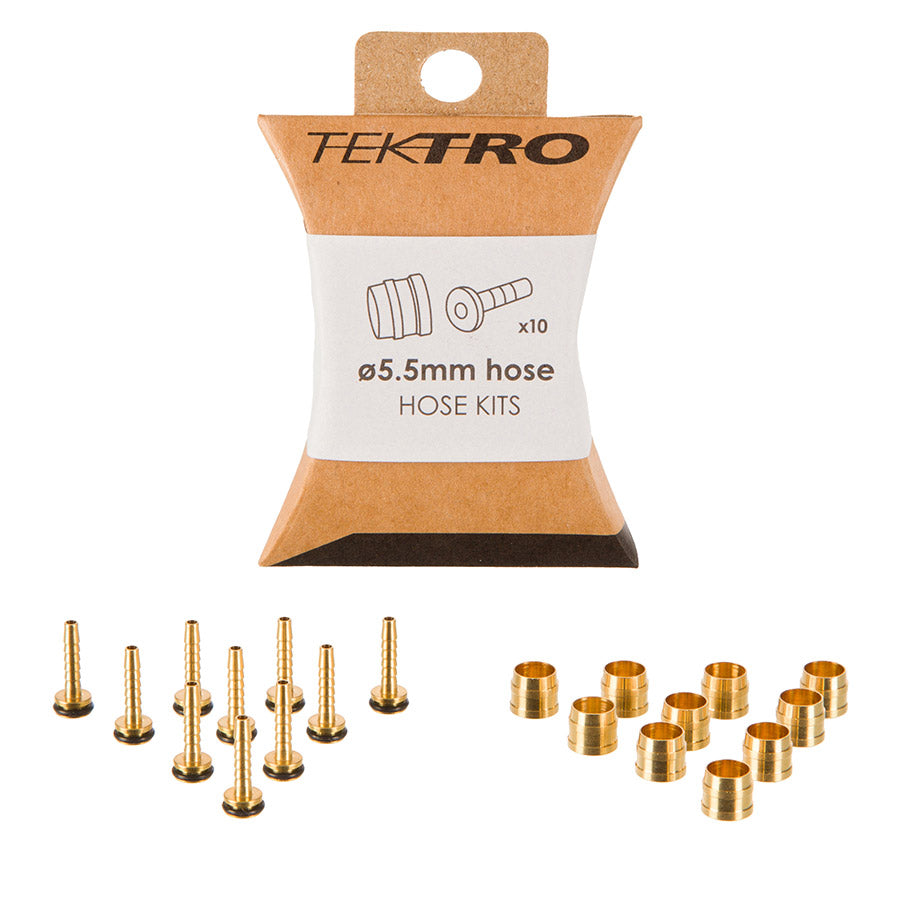 Tektro Hydraulic Hose Small Parts Kit - For use with #50, 5.5mmHydraulic Hose