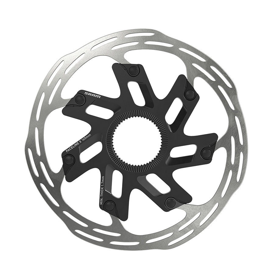 SRAM, Paceline X, 160mm, Center Lock, Internal notches lock ring