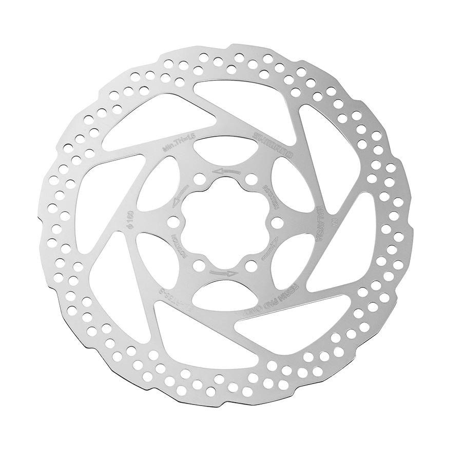 ROTOR FOR DISC BRAKE, SM-RT56, S 160MM, 6-BOLT TYPE, FOR RESIN PAD ONLY