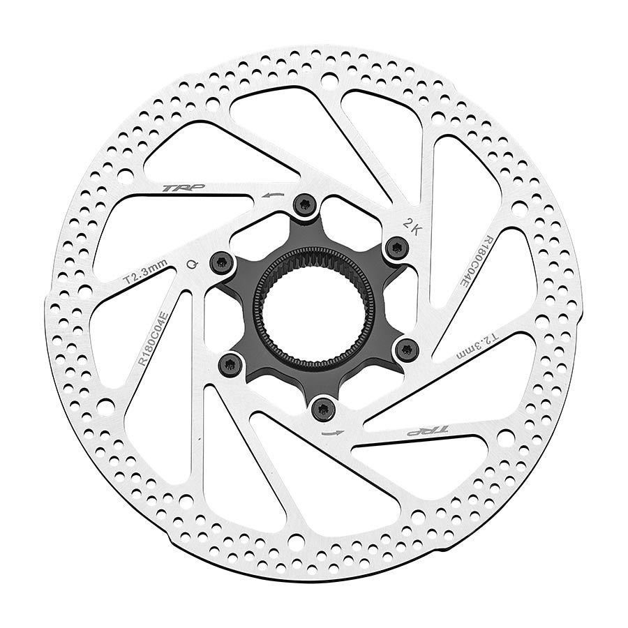 TRP RC04E Disc Brake Rotor - 180mm, Center Lock, 2.3mm