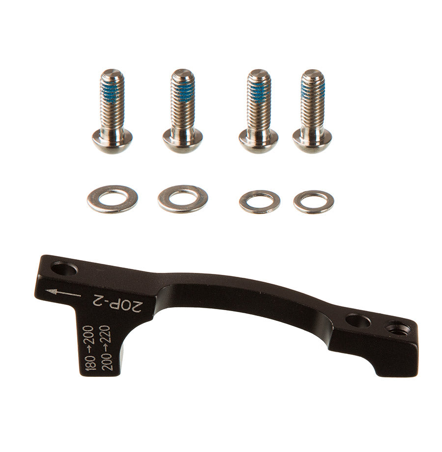 SRAM, Post Mount Bracket - Ti Bolt, Disc Brake Adaptor, Caliper: Post mount, Frame/Fork: Post mount, F200/F220