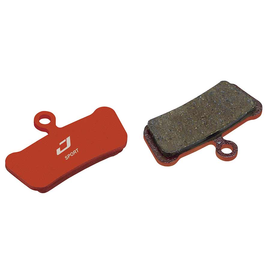 Jagwire, Mountain Sport, Disc Brake Pads, Shape: SRAM Guide/G2, Semi-Metallic, Pair