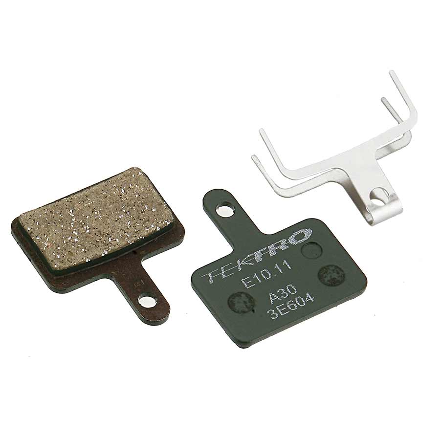 Tektro E10.11 Disc Brake Pads - Low Noise Resin Compound, For 2-PistonBrake Caliper