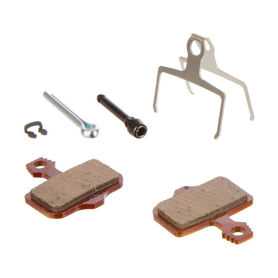SRAM, Elixir, DB, Level, Level T, Level Tl, Disc Brake Pads, Shape: SRAM Level/2 Piece Road, Organic Powerful, Small, Pair