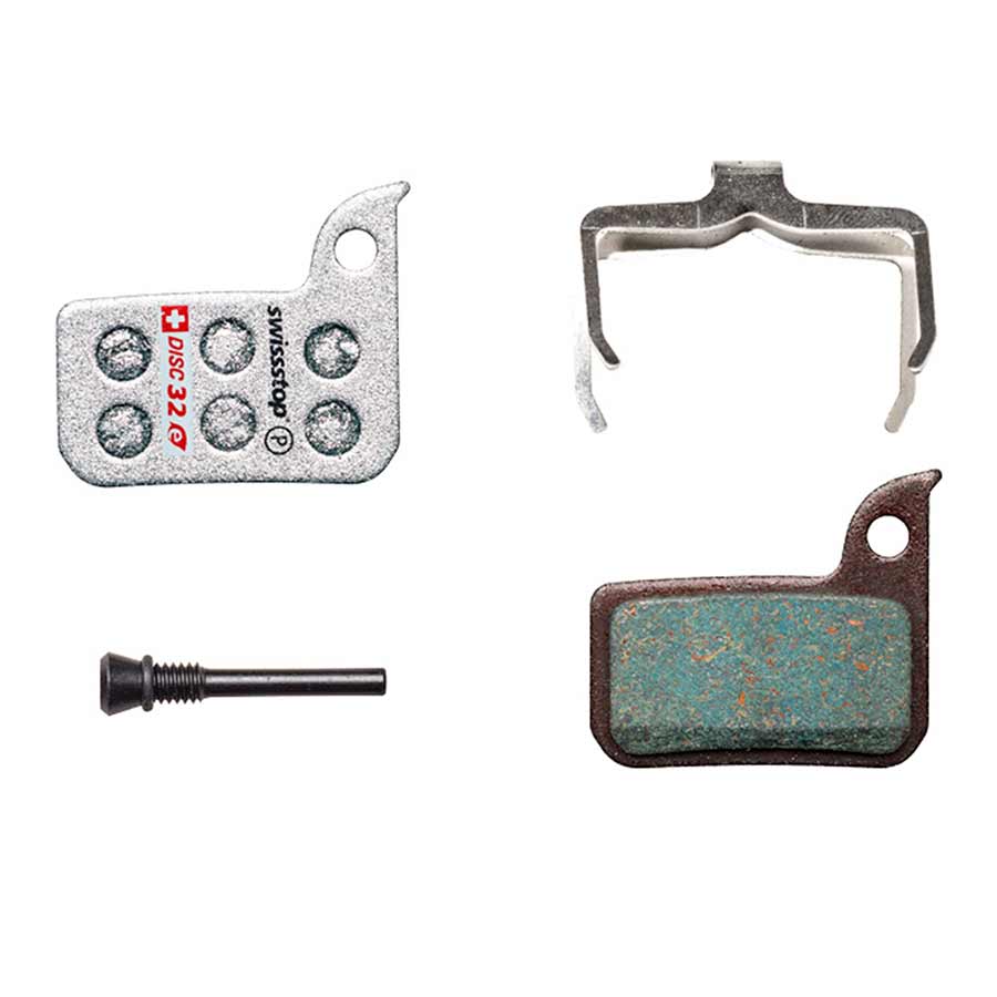 SwissStop, Disc 32 E, Disc brake pads, Shape: SRAM HRD, Red, eTAP AXS (Gen1) Level Ultimate/TLM