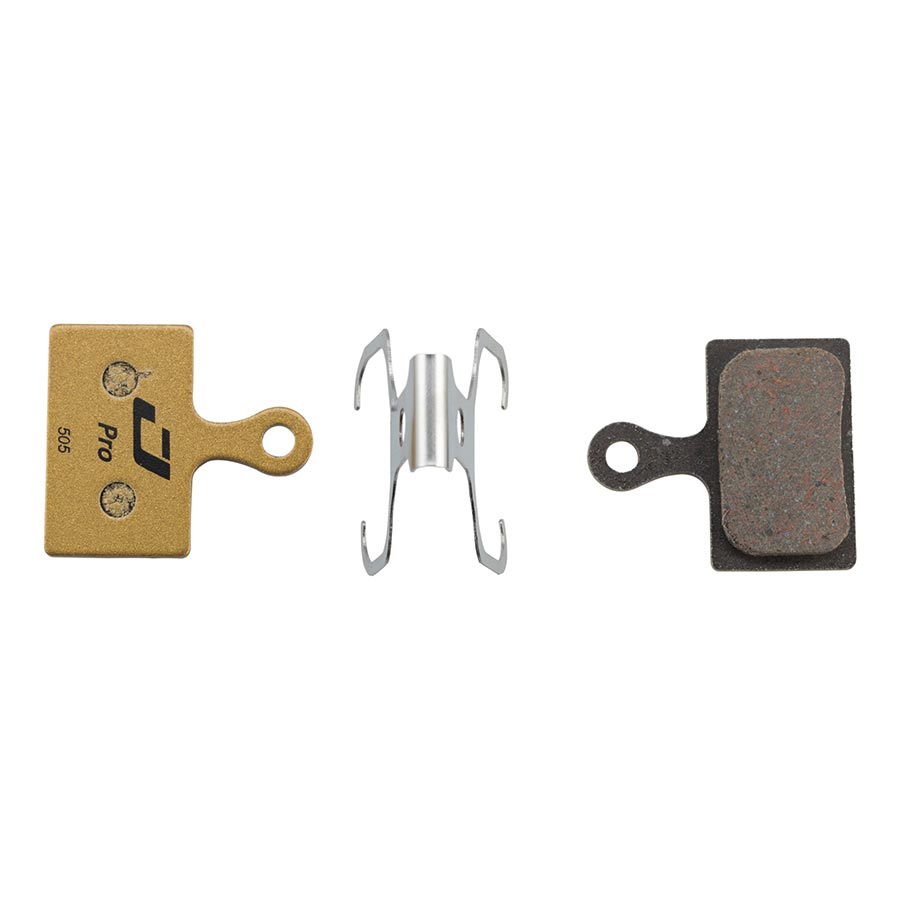 Jagwire, Pro Semi-Metallic, Disc Brake Pads, Shape: Shimano K-Type/L-Type, Semi-Metallic, 2pcs