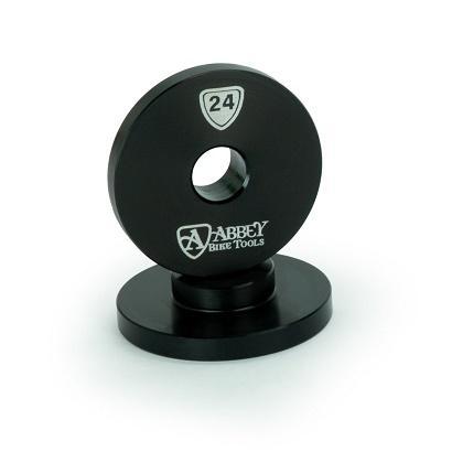 Abbey Bike Tools Drift, 24mm Inner Diameter, 1/2" Shaft Clearance, Pair