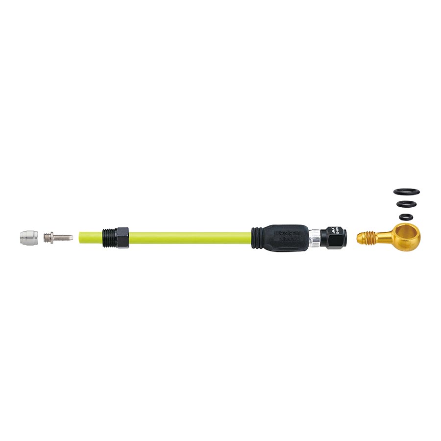Jagwire, Mountain Pro Quick-Fit Adapters - Compatible w/ SRAM® Red eTap AXS HRD; Red eTap HRD (2016–2019); Force eTap AXS HRD; S900 Aero HRD, Gold, Set