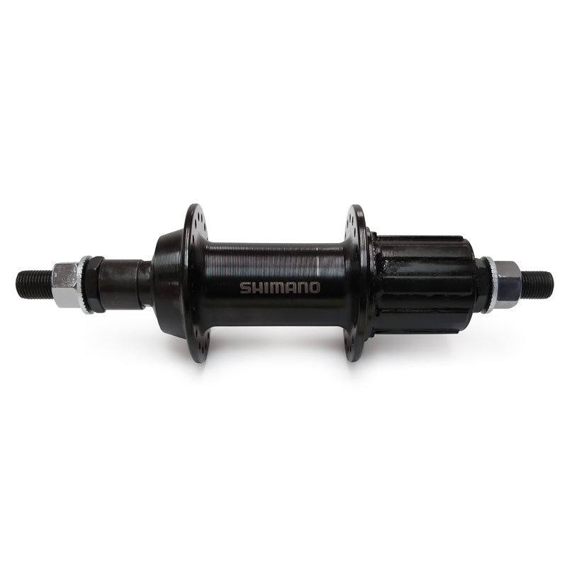 SHIMANO - FH-TY500 BLACK - REAR NUT 7SP