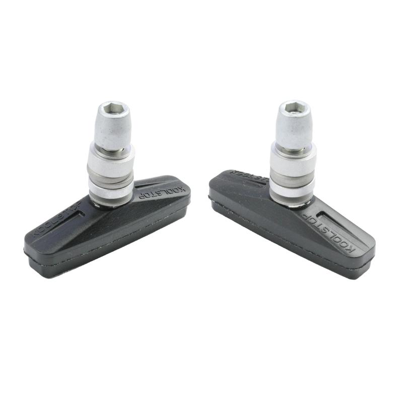 Kool-Stop City Threaded V-Type Brake Pads Black
