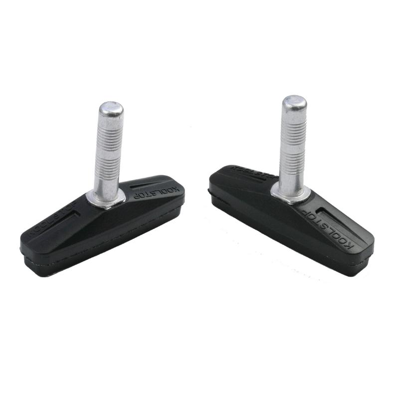Kool-Stop City Cantilever Type Brake Pads Black, BULK Pack x25