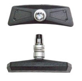 Kool-Stop Phat Padd Caliper Brake Pads, Threaded, Black