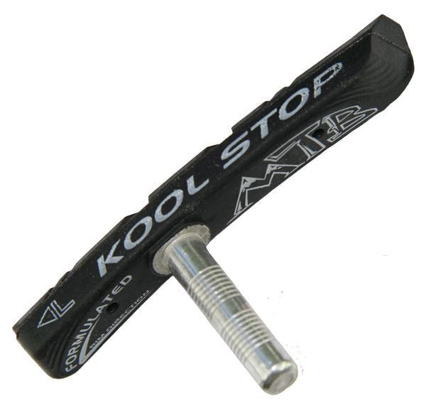 Kool-Stop MTB Threaded Contour Brake Pads Black