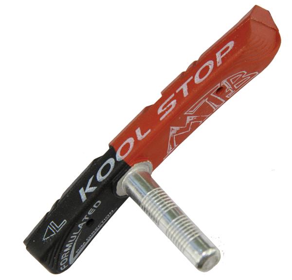 Kool-Stop MTB Threaded Contour Brake Pads Dual Compound