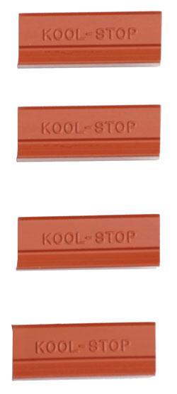 Kool-Stop Campagnolo Record Brake Pad Inserts Set of 4/ Salmon