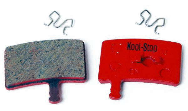 Kool-Stop Hayes Stroker Trail Disc Brake Pads, Organic Compound, Steel Plate (KS-D250)