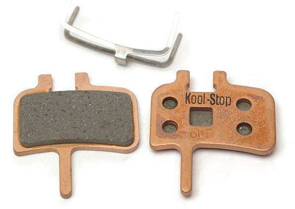 Kool-Stop Avid Juicy Disc Brake Pads, Sintered Compound, Copper Plate (KS-270S)