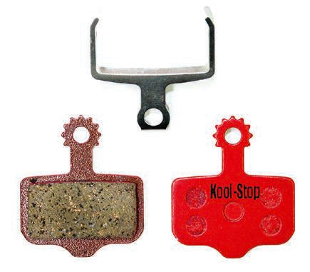 Kool-Stop Avid Elixer/SRAM XX Disc Brake Pads, Organic Compound, Steel Plate (KS-D296)