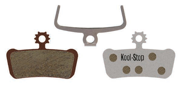 Kool-Stop XO/Elixir/Guide Disc Brake Pads, Organic Compound, Aluminum Plate (KS-D293A)