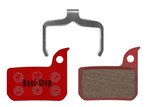 Kool-Stop AVID SRAM RED Road Disc Brake Pads, Organic Compound, Steel Plate (KS-D297)