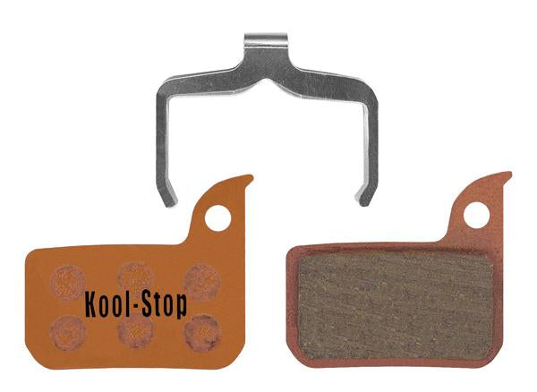 Kool-Stop AVID SRAM RED Road Disc Brake Pads, Sintered Compound, Copper Plate (KS-D297S)