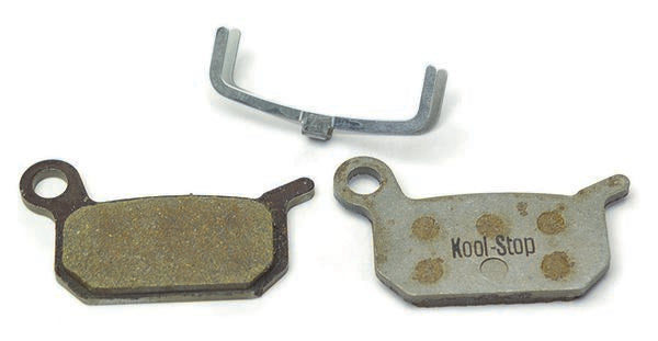 Kool-Stop Formula B4 Disc Brake Pads, Organic Compound, Aluminum Plate (KS-D310A)