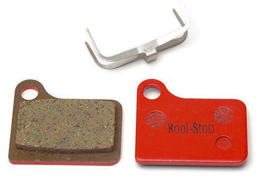 Kool-Stop Shimano M555 Disc Brake Pads, Organic Compound, Steel Plate (KS-D610)