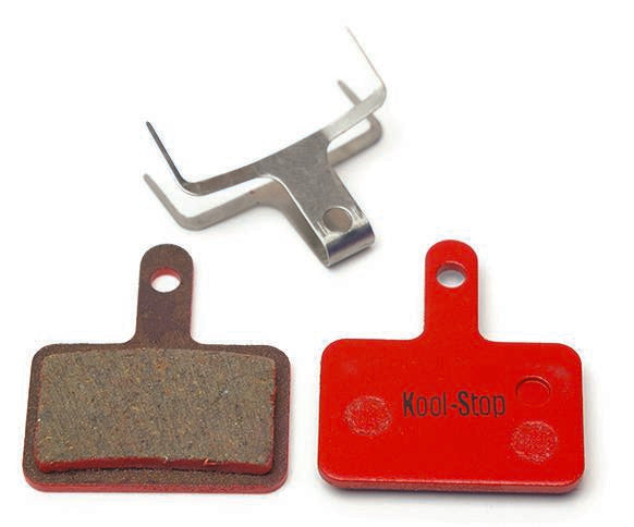 Kool-Stop Shimano M575/M495 Disc Brake Pads, Organic Compound, Steel Plate (KS-D620)