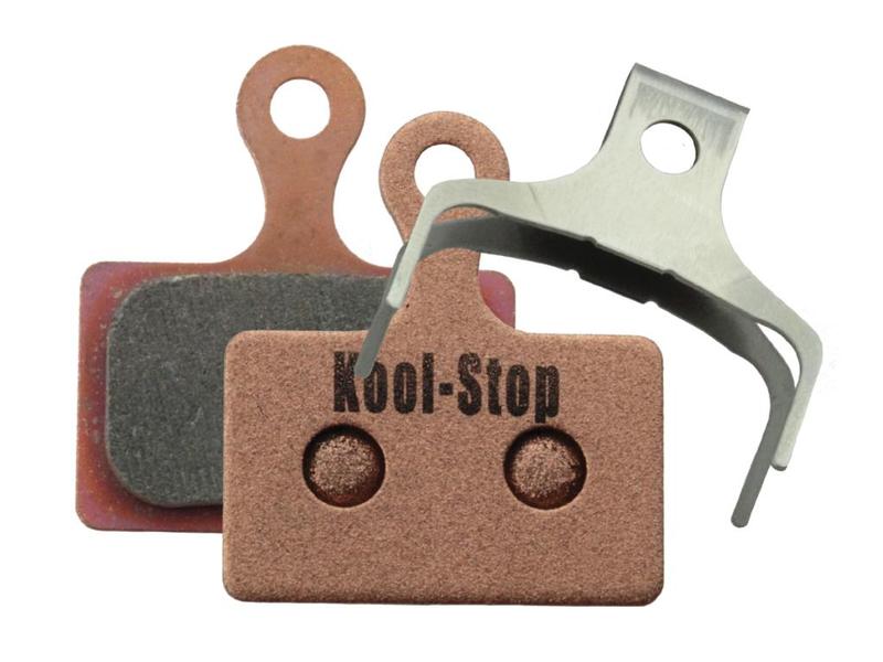 Kool-Stop Shimano RS505/RS805 Road Disc Brake Pads, Sintered Compound, Copper Plate (KS-D625S)