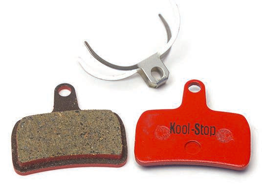 Kool-Stop Hope Mono Mini Disc Brake Pads, Organic Compound, Steel Plate (KS-D510)