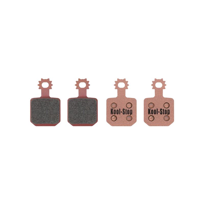 Kool-Stop Magura MT 4 Piston Disc Brake Pads, Sintered Compound, Copper Plate (4 pads, KS-D170S)