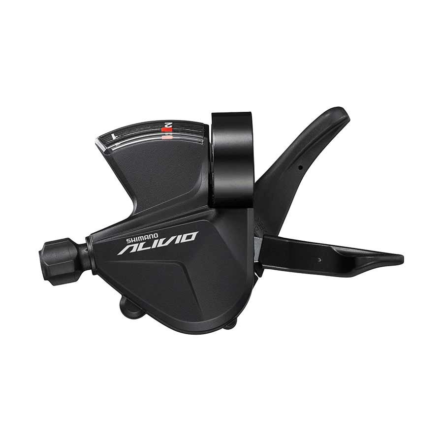 SHIFT LEVER, SL-M3100-2L, ALIVIO, LEFT, 2-SPEED RAPIDFIRE PLUS MONO, 1800MM INNER, W/O OPTICAL GEAR DISPLAY