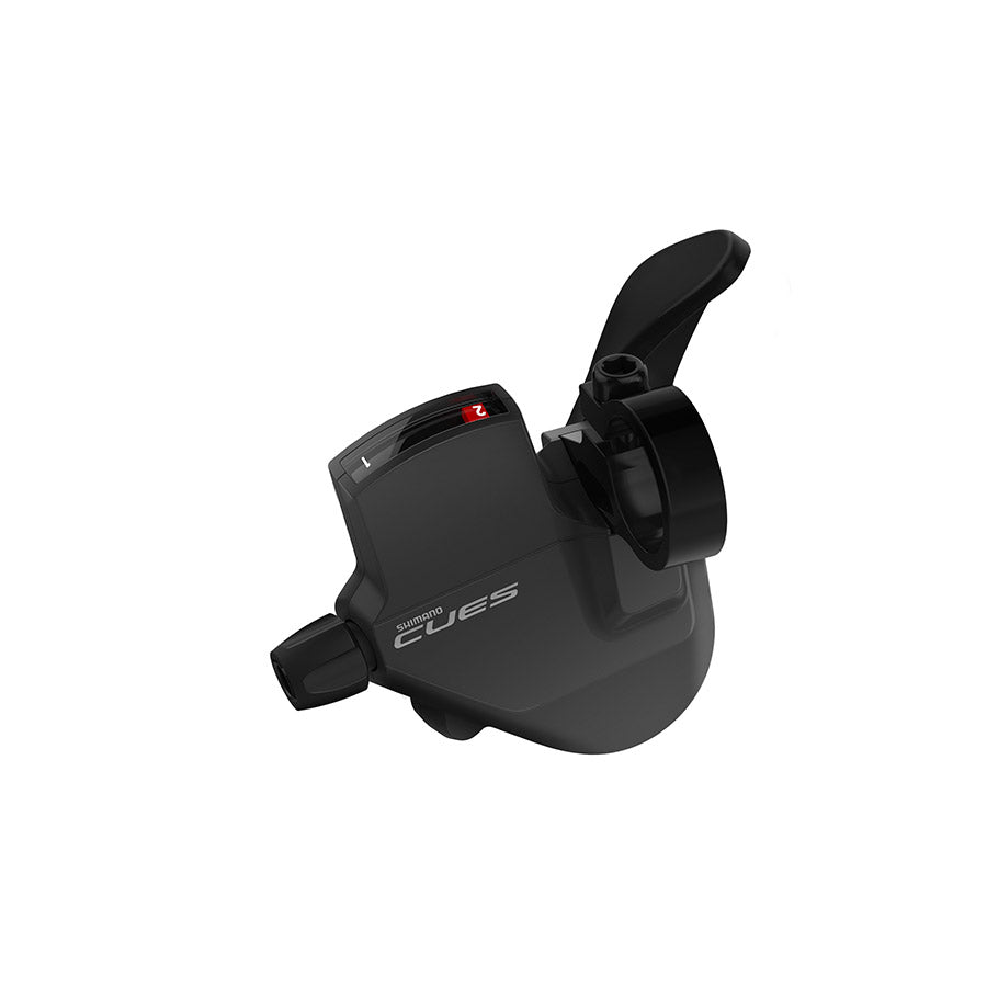 Shimano, CUES SL-U4000-L, Trigger Shifter, Speed: 2, Black, ESLU4000LBP