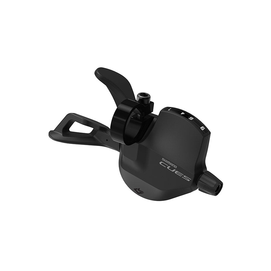 SHIFT LEVER, SL-U4010-9R, CUES, RIGHT, 9-SPEED RAPIDFIRE PLUS, 2050MM INNER, W/ OPTICAL GEAR DISPLAY, W/OT-SP41 BLACK OUTER 600X300MM