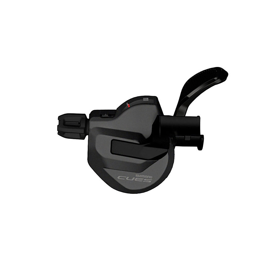 Shimano, CUES SL-U8000-IL, Trigger Shifter, Speed: 2, Combination: I-Spec II, Black, ISLU8000ILBP