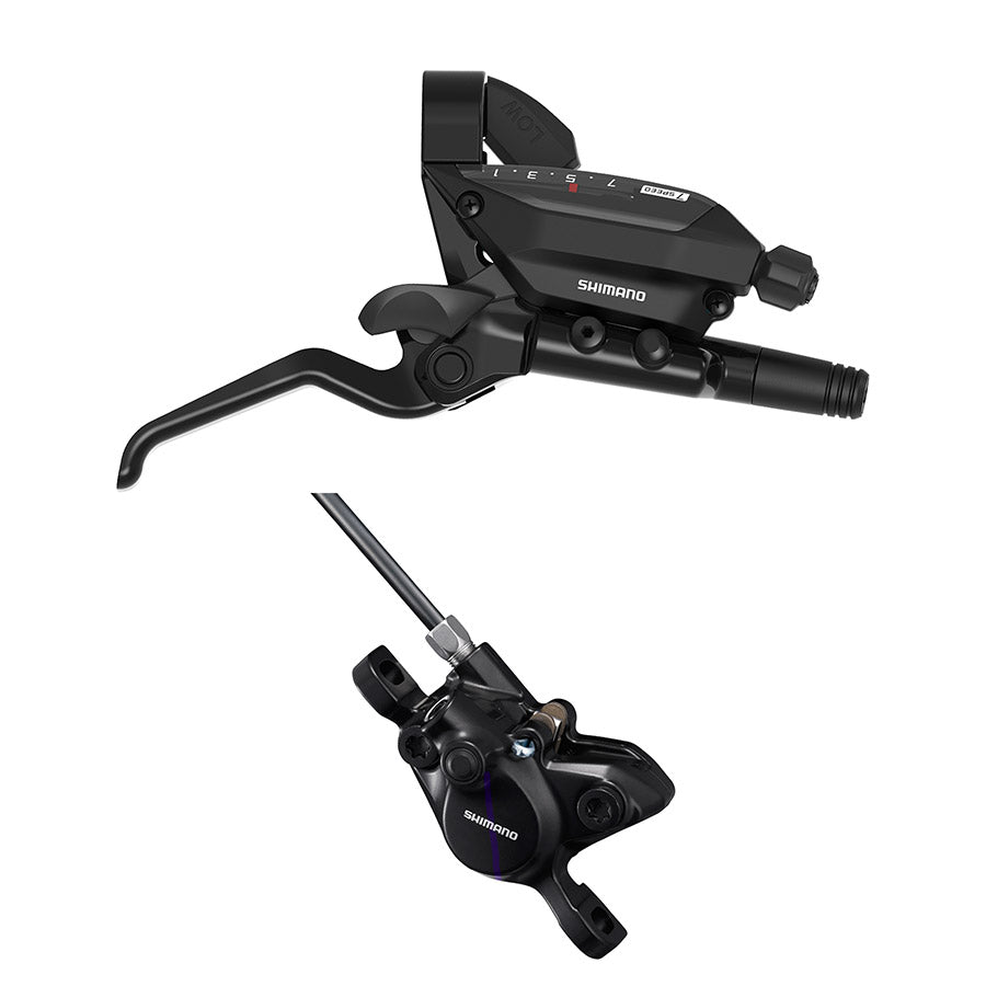 Shimano, Altus ST-EF515 / BR-MT200, Shifter-Brake Lever, Speed: 7, Black, EEF515J7RXRA170P