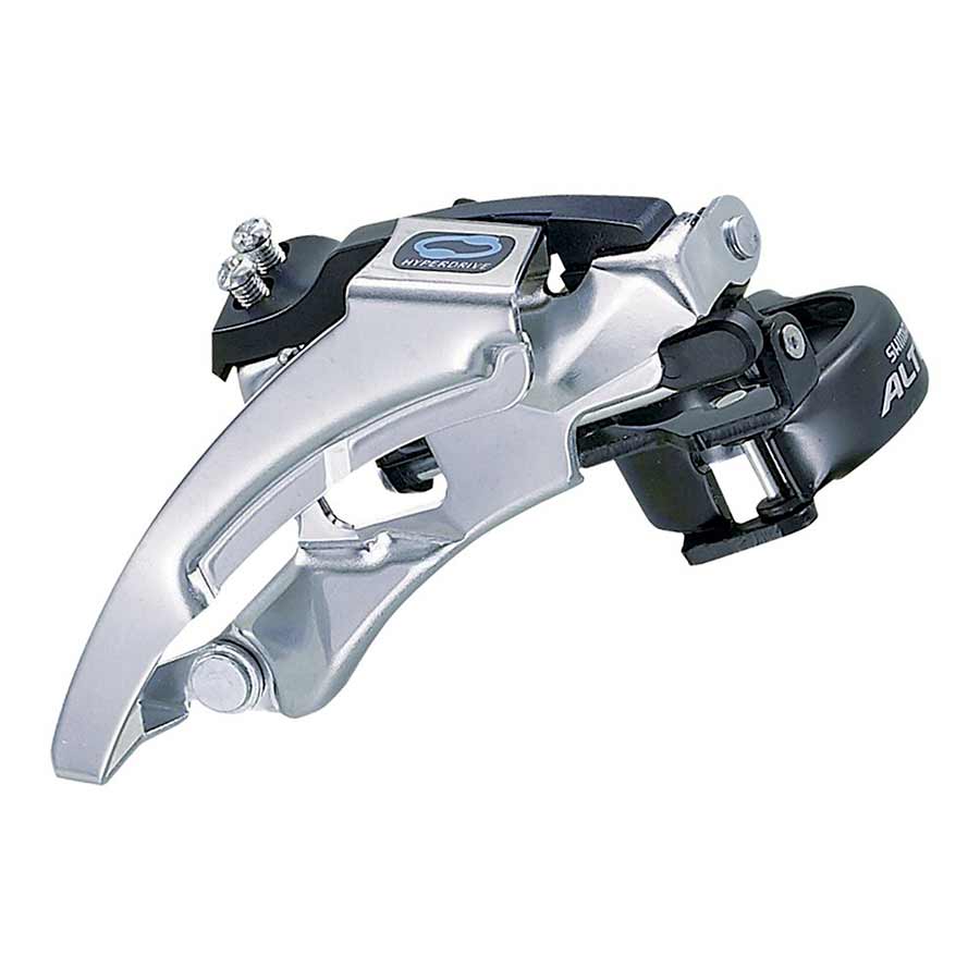 FRONT DERAILLEUR, FD-M310, TOP-SWING, DUAL-PULL, BAND-TYPE 34.9MM (W/31.8 & 28.6MM ADAPTER) FOR 42/48T, CS-ANGLE: 63-66, CL: 47.5/50MM