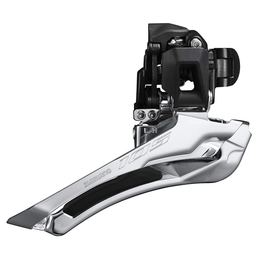 Shimano, 105 FD-R7100, Front Derailleur, 12, Swing: Down, High 28.6/31.8mm, IFDR7100BS