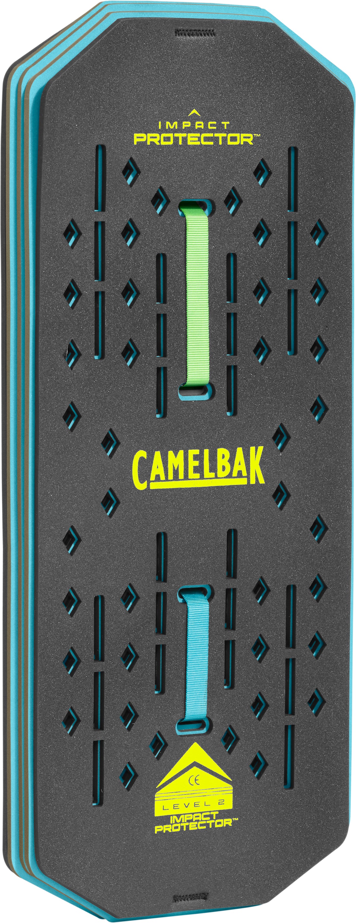 IMPACT PROTECTOR PANEL BLACK/TEAL