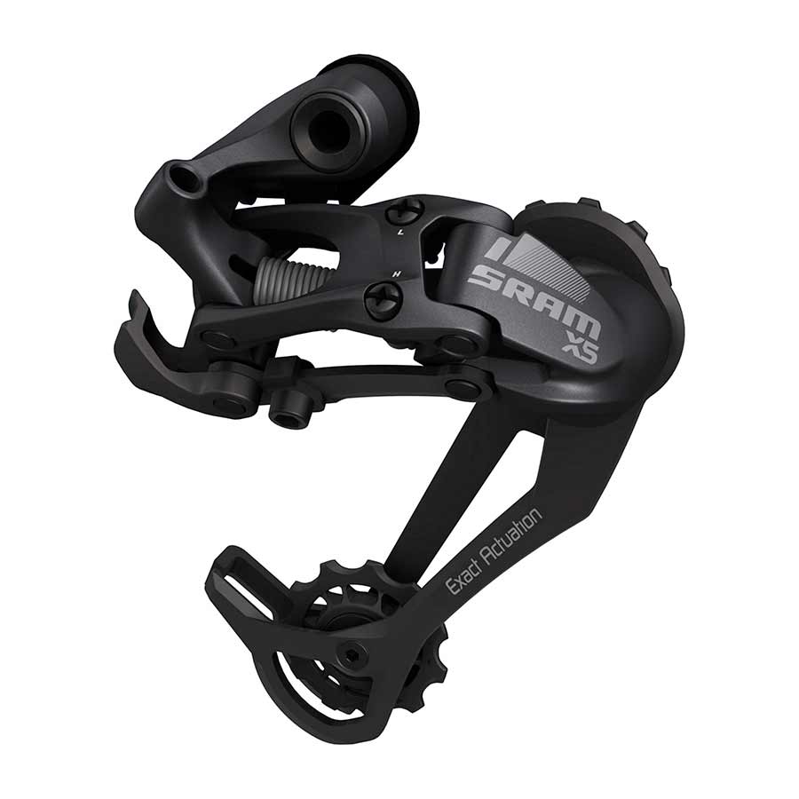 SRAM, X5, Rear derailleur, 9sp, Medium cage, Black