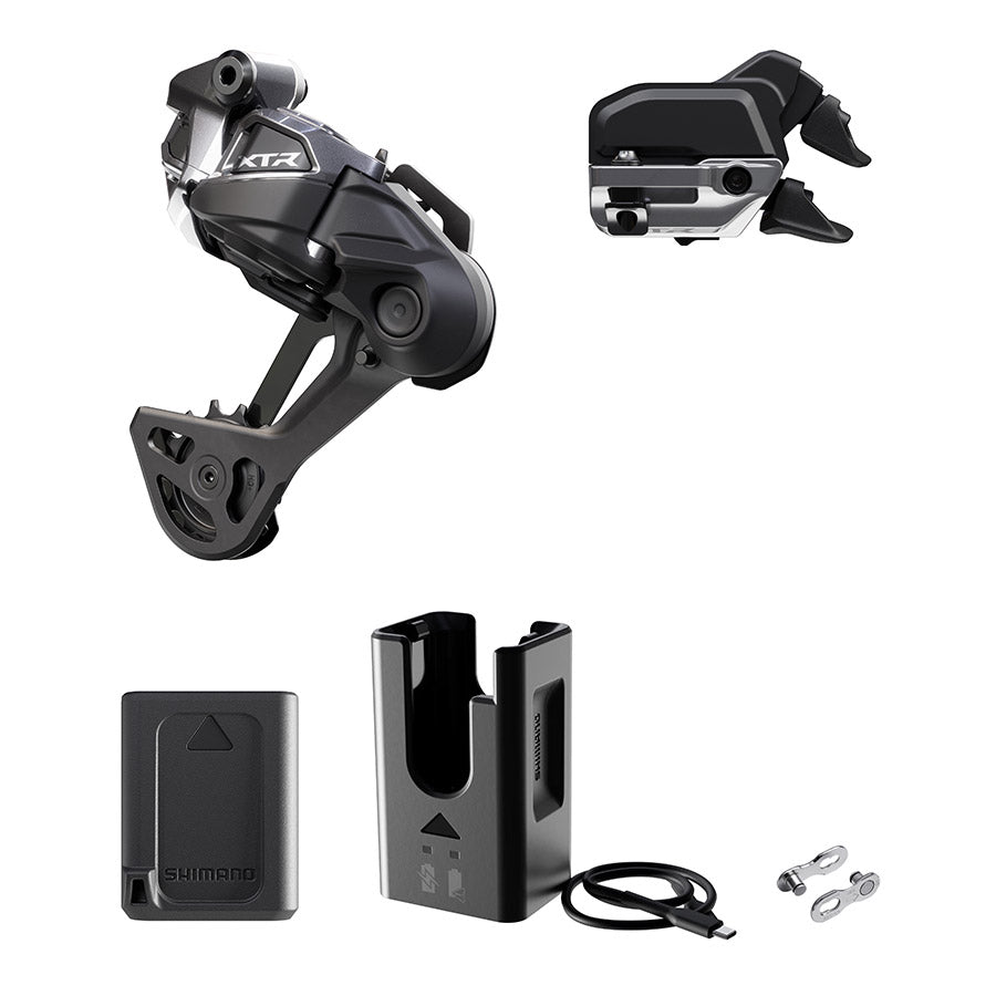 Shimano, XTR Di2 RD-M9250 Kit, Rear Derailleur, Speed: 12, Cage: SGS, Black, I-Spec EV, IGPM9250UPG02