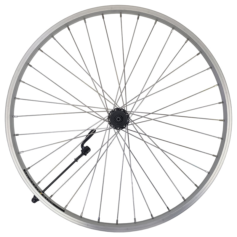 ALEXRIMS - 26" DM-18 SILVER - REAR / ALIVIO CASS.QR (8 SP.)