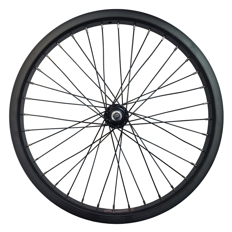 DAMCO - 20" DAMCO BLACK (BMX) - FRONT/HUB 3/8