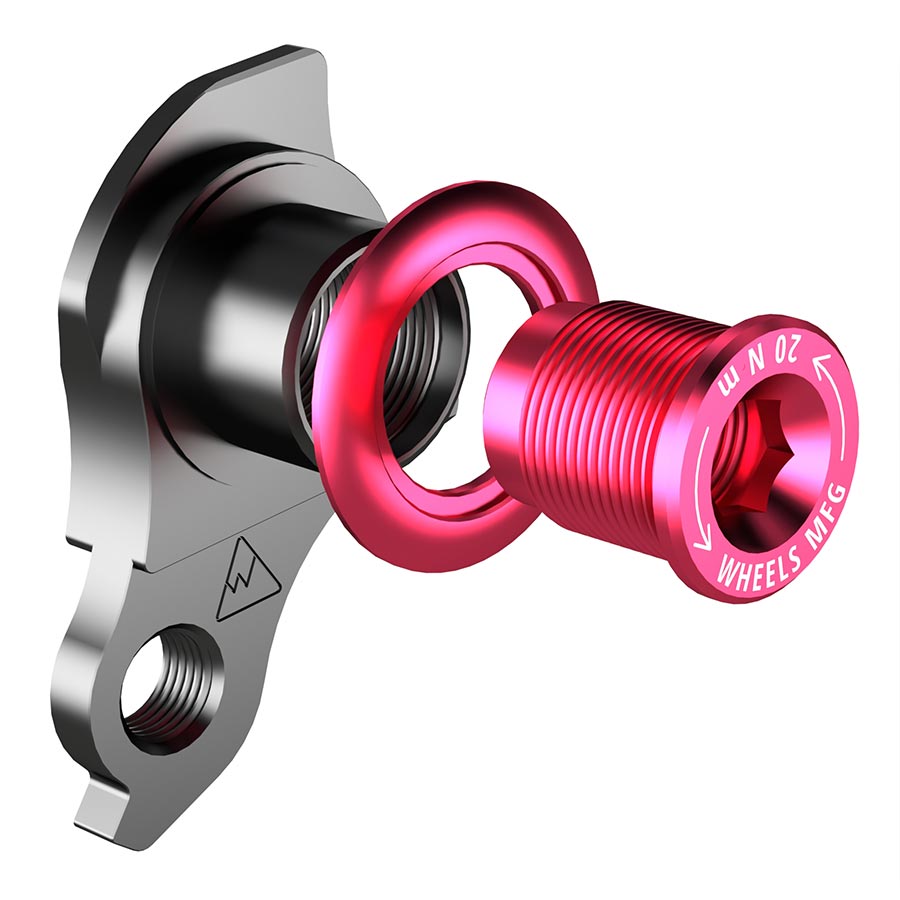 Wheels Manufacturing, DROPOUT-487, Derailleur Hanger, Pink